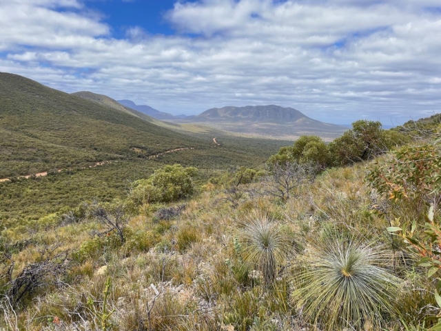 View of the National Park from the Mount Hassell Trail