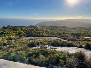 View from the top of Stony Hill