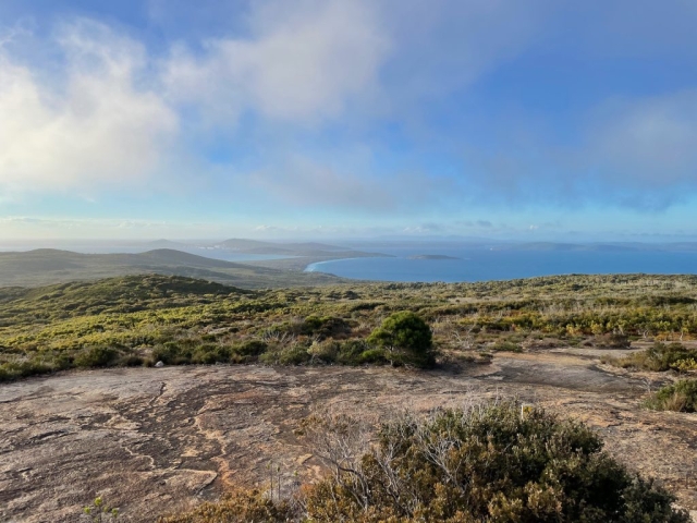 View out across Torndirrup National Park