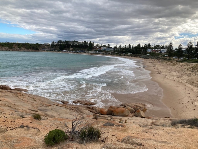 Horseshoe Bay as viewed coming from Goolwa