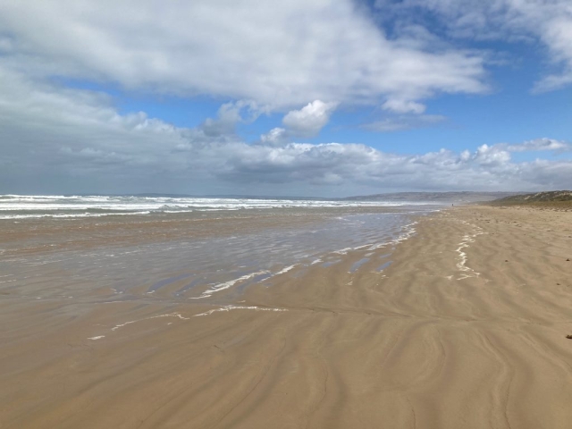 Goolwa Beach looking towards Middleton