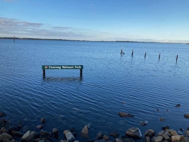 Coorong National Park at Goolwa Barrage