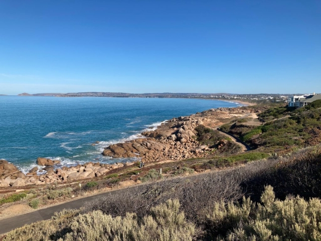 View from the top of Continental Park - Port Elliot