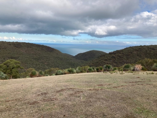 View at the end of the Goondooloo Ridge Walk