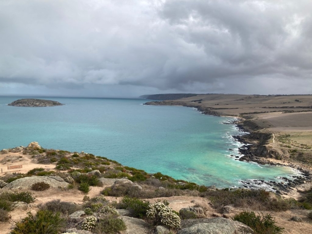 View from the top of The Bluff