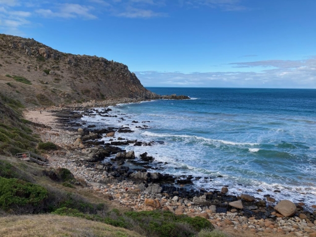 Petrel Cove - next to The Bluff