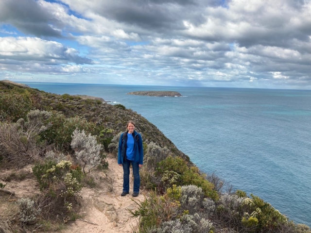 CC on Waitpinga Cliffs