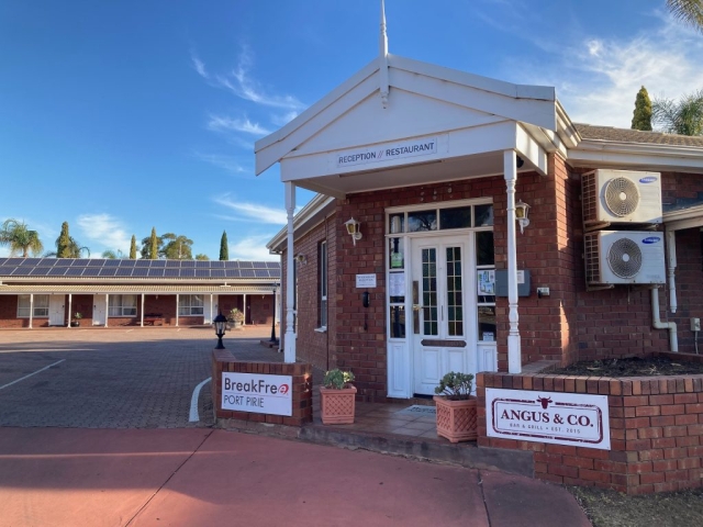 Our motel in Port Pirie