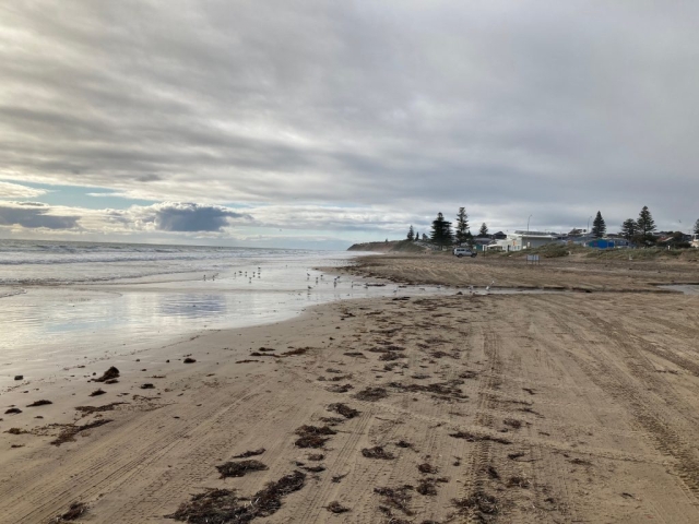 Moana Beach at the south end