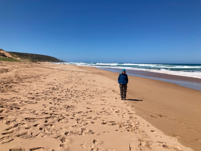 CC on Waitpinga Beach