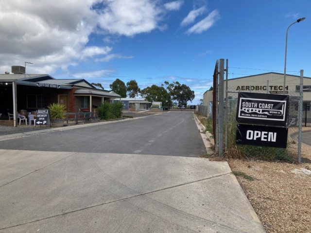 Entrance to South Coast Brewing Co