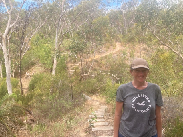 CC on the Hardys Scrub Hike