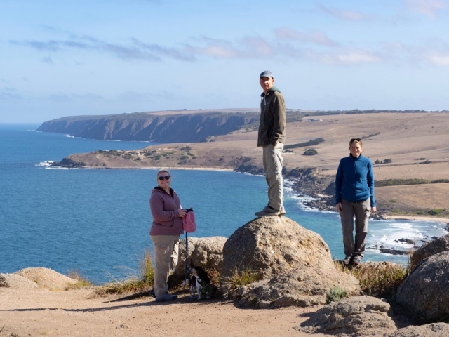 On top of The Bluff