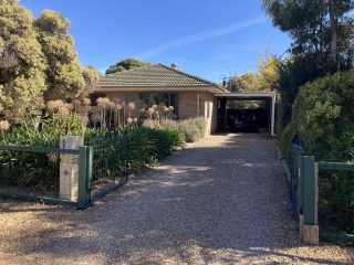 The driveway of our house