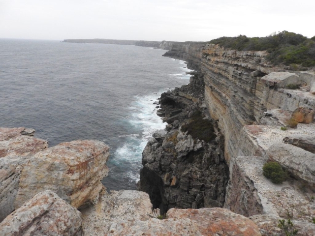 Cliffs on the Coomies Walk