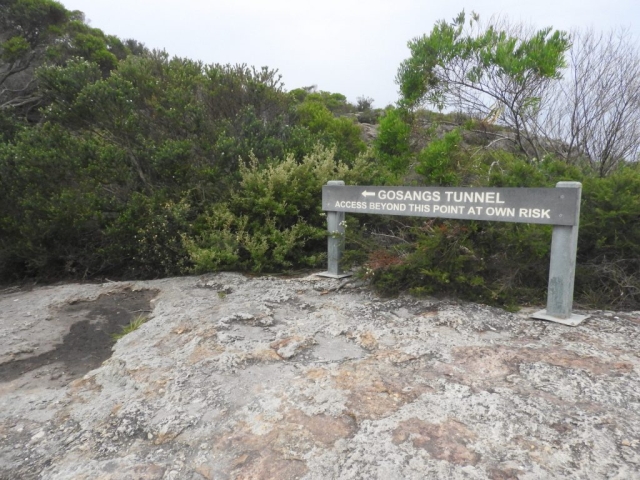 Entrance to Gosangs Tunnel