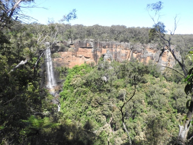 View of Fitzroy Falls from the Western Rim walking track