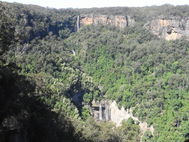 View from Starkeys Lookout on the Western Rim walking track