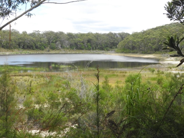 Lake in the Booderee Botanic Gardens