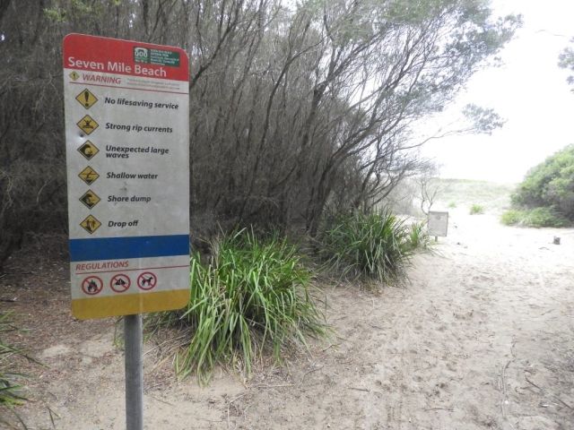 Arriving at Seven Mile Beach