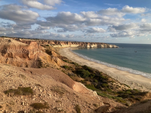 View over Maslin Beach