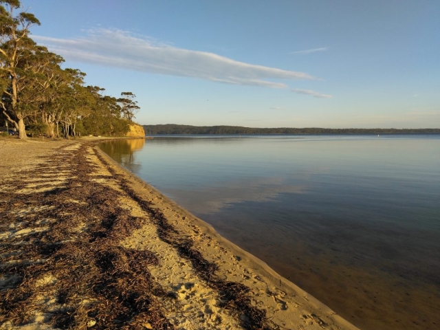 Walking trail by St Georges Basin