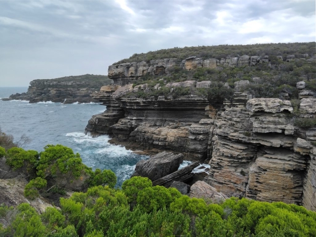 Coastal scenery on the Beecroft Peninsula