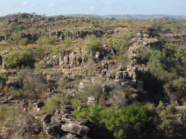 Looking towards Arnhem Land from Nadab Lookout