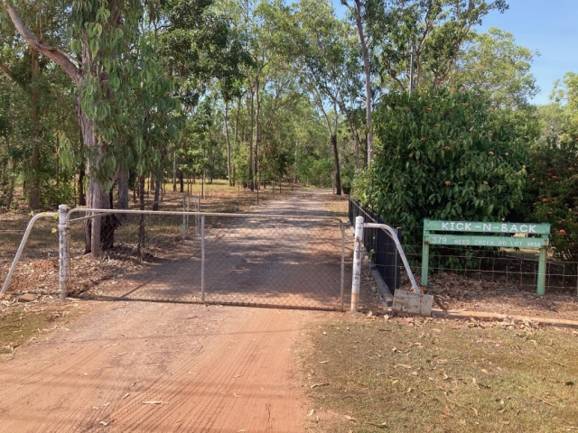 Entrance to our accommodation