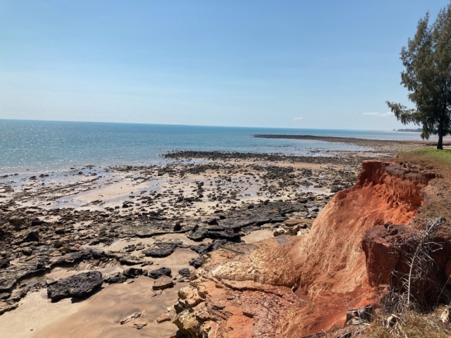 The shore in the suburb of Nightcliff