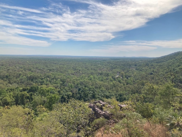 View from the top of the Wangi loop walk