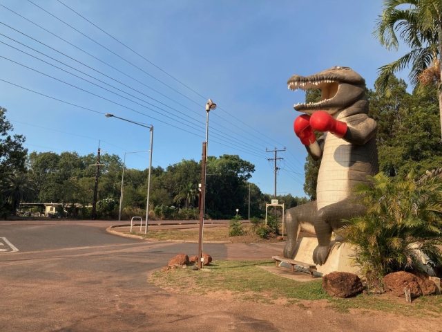 The Big Boxing Crocodile - Humpty Doo