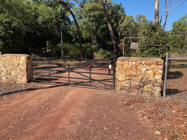 Entrance to our residence