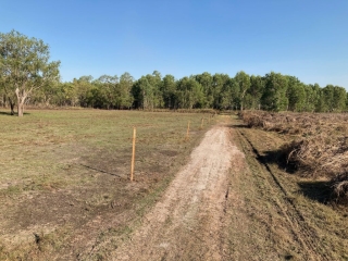 Trail is dry in late July