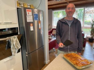 PB makes chicken pie