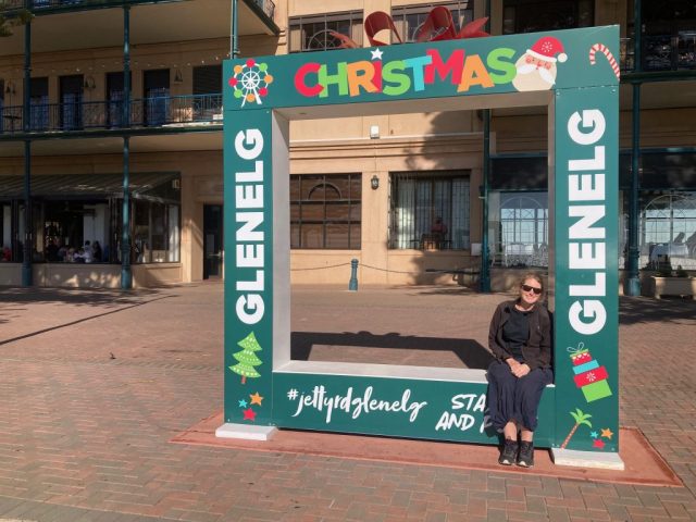 CC in Glenelg on Christmas Eve