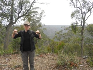 The view from the end of the 'orange' track is disappointing The view from the end of the 'orange' track is disappointing