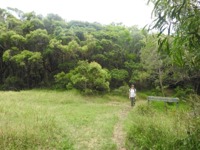 CC on the trail