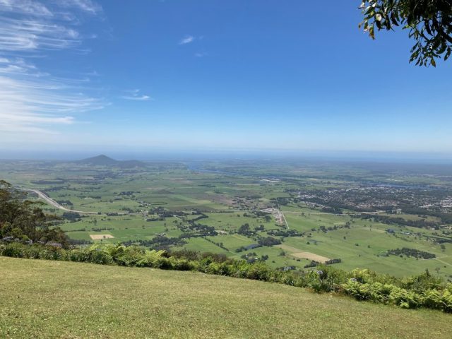 View from Cambewarra Mountain - a quick stop on our way to Goulburn