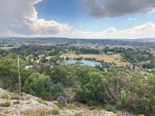 View from Rocky Hill War Memorial
