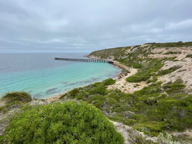 View from the start of the Stenhouse Bay Lookout Walk