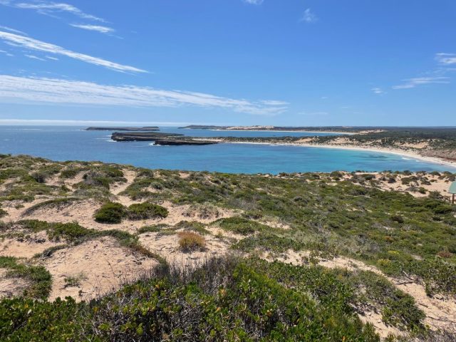 View from West Cape Lookout