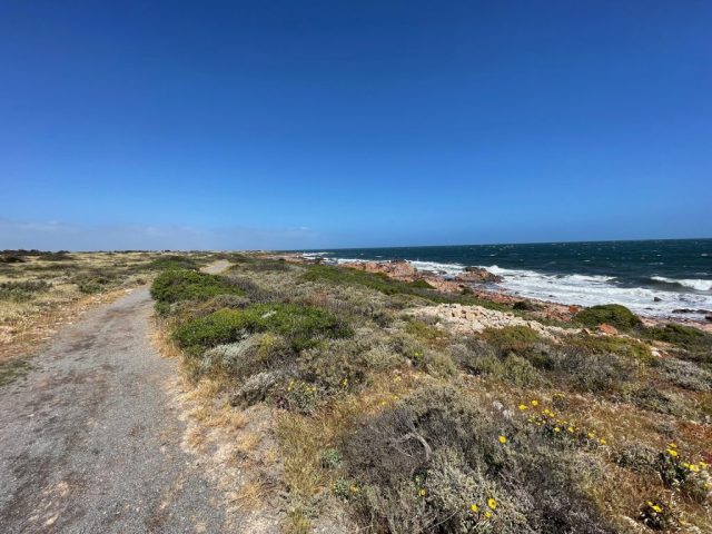 Coastal trail south of Port Victoria