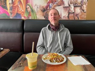 PB enjoys lunch at 'North Indian Cuisine' in Glenelg