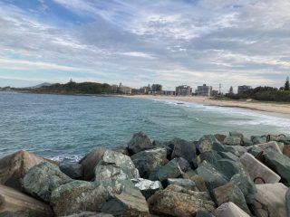 View of Forster from the channel between Forster and Tuncurry