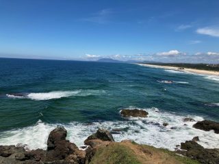 View from Lighthouse Beach lookout