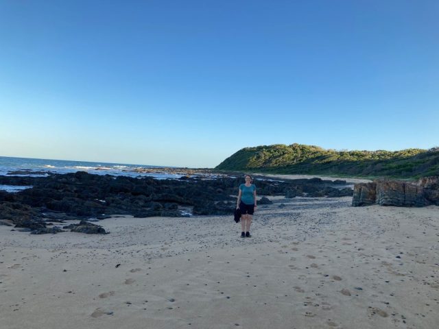 CC on Shelly Beach