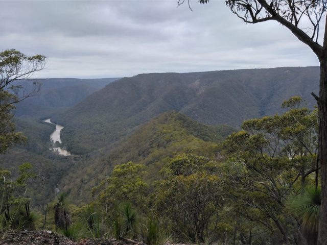 View of the Shoalhaven River from Mount Ayre