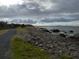 On the coastal trail towards Forster Centre