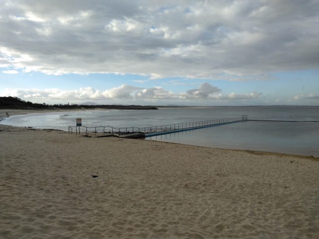 Another view of Forster Ocean Baths